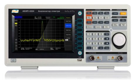 Поверка анализатора спектра АКИП-4204/1 с TG