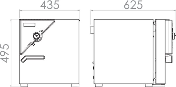 Шкаф сушильный binder fd23