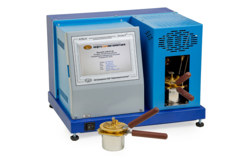 Аттестация аппарата ЛинтеЛ АТВ-21 для определения температуры вспышки в закрытом тигле