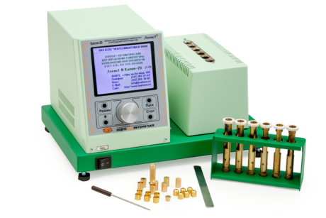 Аттестация аппарата ЛинтеЛ КАПЛЯ-20Р для определения температуры каплепадения нефтепродуктов
