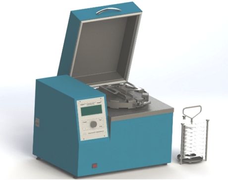 Аттестация аппарата для определения старения битумов ЛинтеЛ ПСБД-10