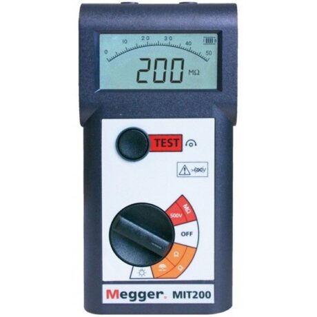 Поверка мегаомметра Megger MIT200