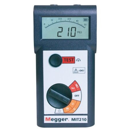 Поверка мегаомметра Megger MIT210