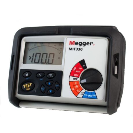 Поверка мегаомметра Megger MIT330