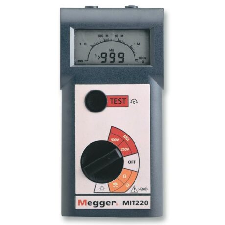Поверка мегаомметра Megger MIT220