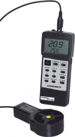 Поверка анемометра цифрового ATT-1005