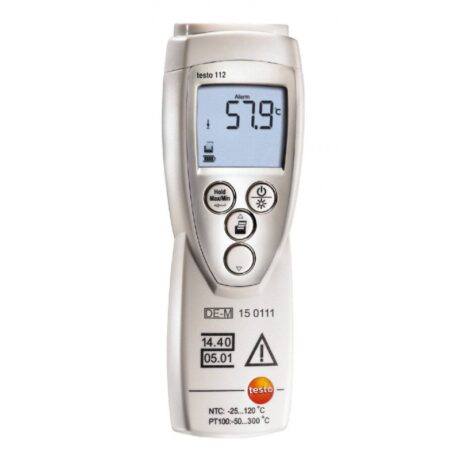 Поверка цифрового термометра со сменными зондами TESTO 112