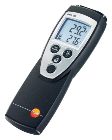 Поверка цифрового термометра со сменными зондами TESTO 720