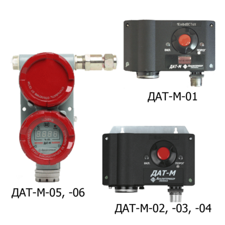Поверка датчиков-сигнализаторов ДАТ-М-01, ДАТ-М-02, ДАТ-М-03, ДАТ-М-04-IP54, ДАТ-М-05, ДАТ-М-06-IP65