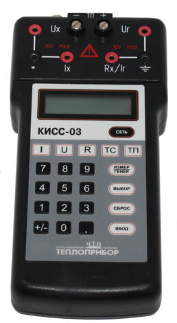 Поверка калибратора-измерителя стандартных сигналов КИСС-03
