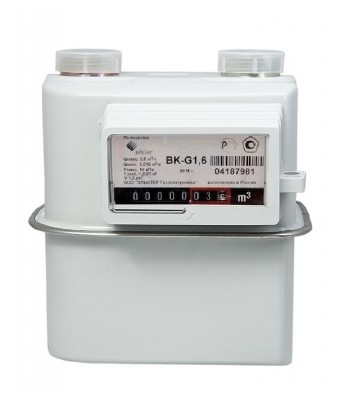 Поверка счетчика газа объемного диафрагменного BK-G1,6; BK-G2,5; BK-G4