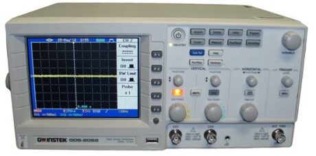 Поверка осциллографа цифрового GDS-2062, GDS-2064, GDS-2102, GDS-2104, GDS-2202, GDS-2204