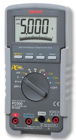 Поверка мультиметра цифрового PC500, PC500a, PC510, PC510a, PC520M, PC5000, PC5000a