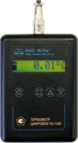 Поверка цифрового термометра ТЦ-1200