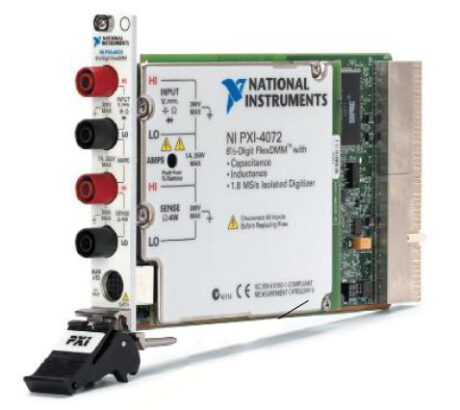 Поверка мультиметра цифрового модульного NI PXI-4065, NI PXI-4070, NI PXI-4071, NI PXI-4072