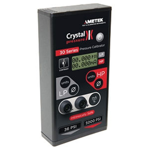 Поверка калибратора давления Crystal 31, Crystal 33, Crystal XP